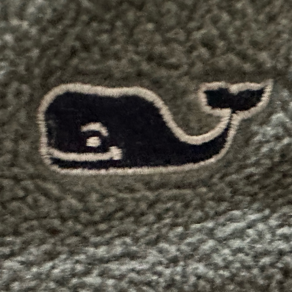 Vineyard Vines Pullover Jacket Size Large Gray Bl… - image 6